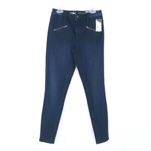 NEW Mossimo High Rise Jeggings Jeans Black 0/25R NEW Women Pants Dark Wash